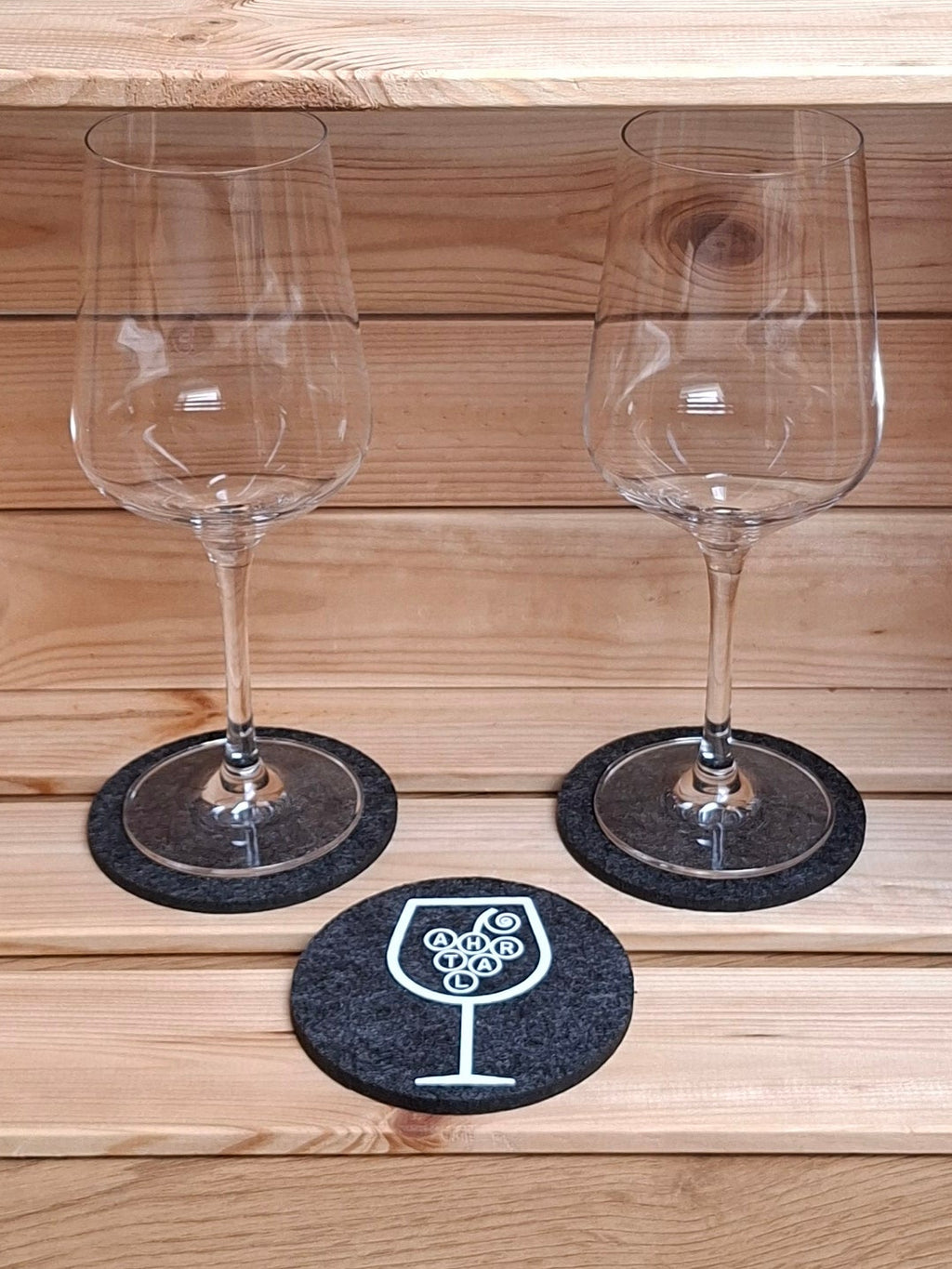 Filzuntersetzer Ahrtaltraube im Glas