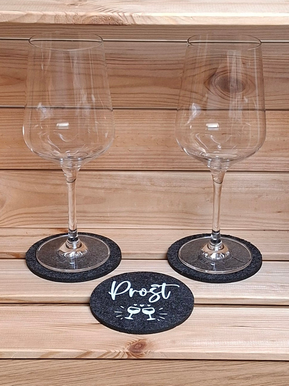 Filzuntersetzer "Prost"