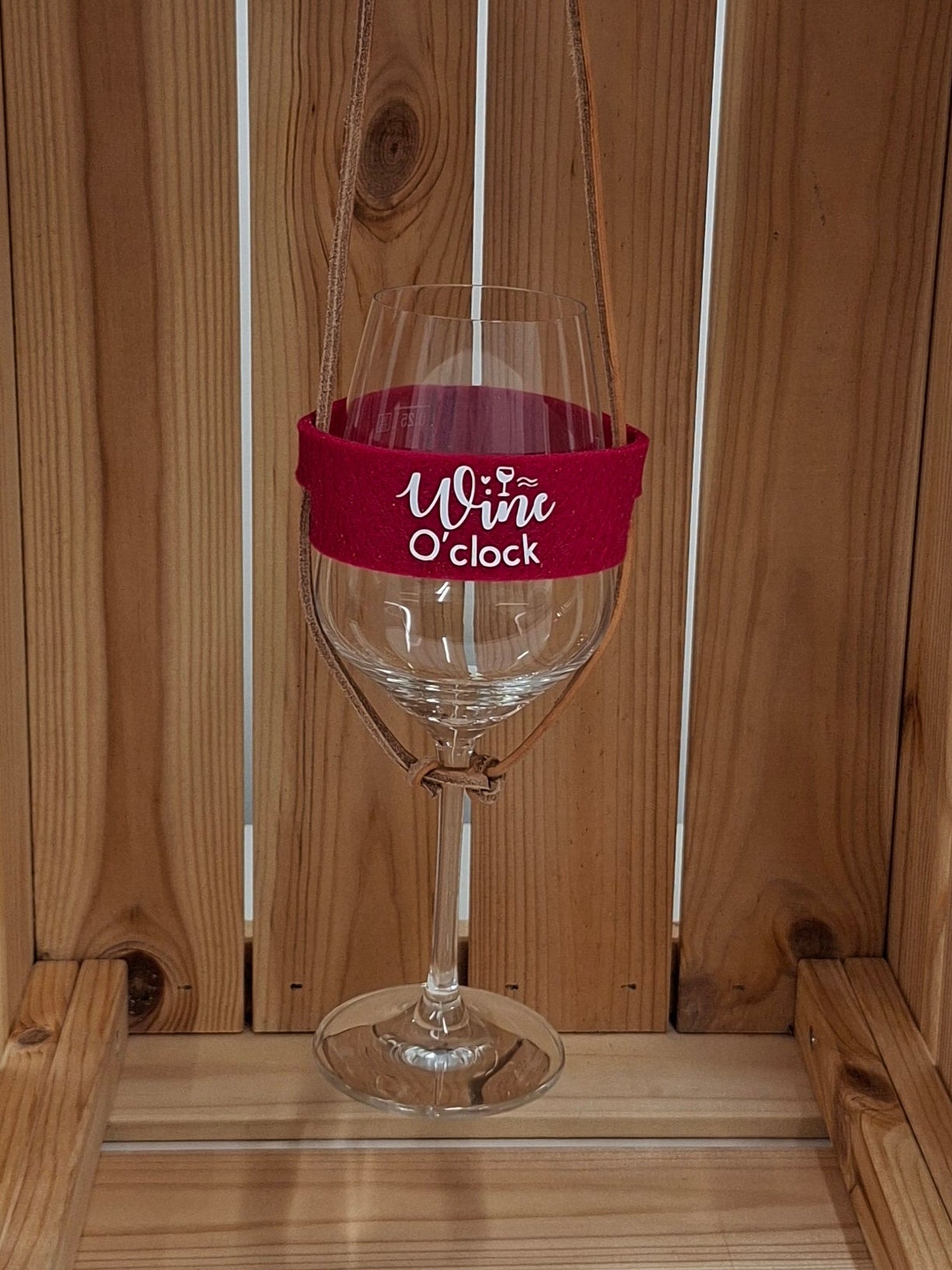 Weinglashalter "Wine O'clock"
