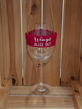 Weinglashalter "Wein gut. ALLES GUT."