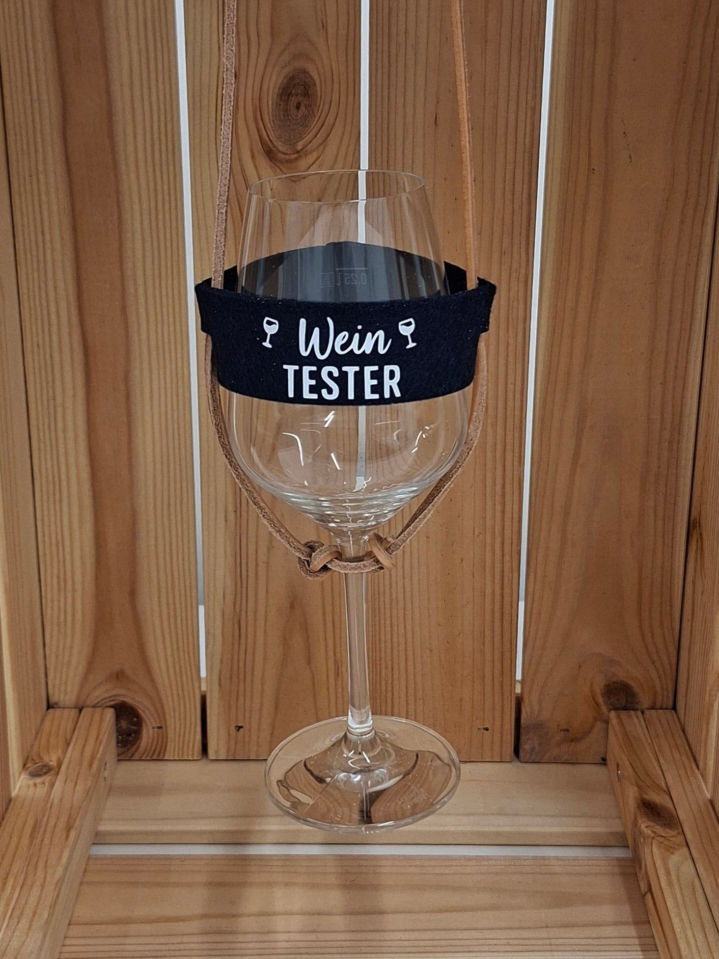 Weinglashalter "Wein TESTER"